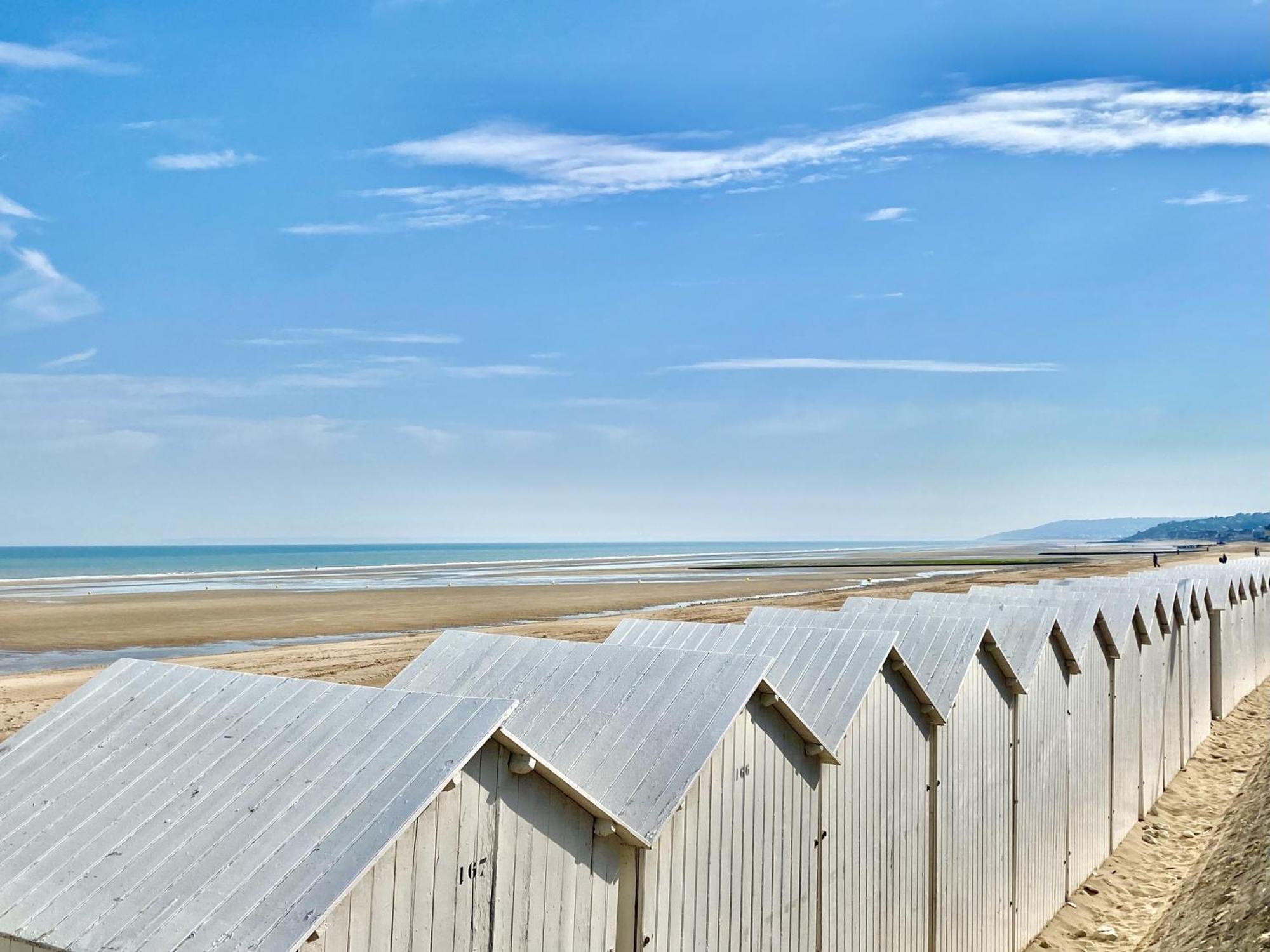 Lesparisnormands - Magnifique Vue Mer - Centre Et Plage Villers-sur-Mer Kültér fotó