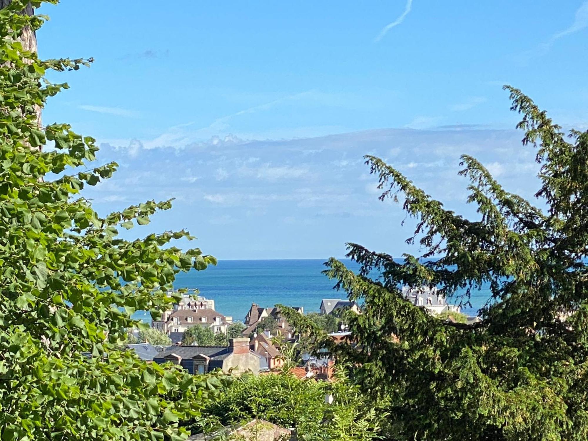 Lesparisnormands - Magnifique Vue Mer - Centre Et Plage Villers-sur-Mer Kültér fotó